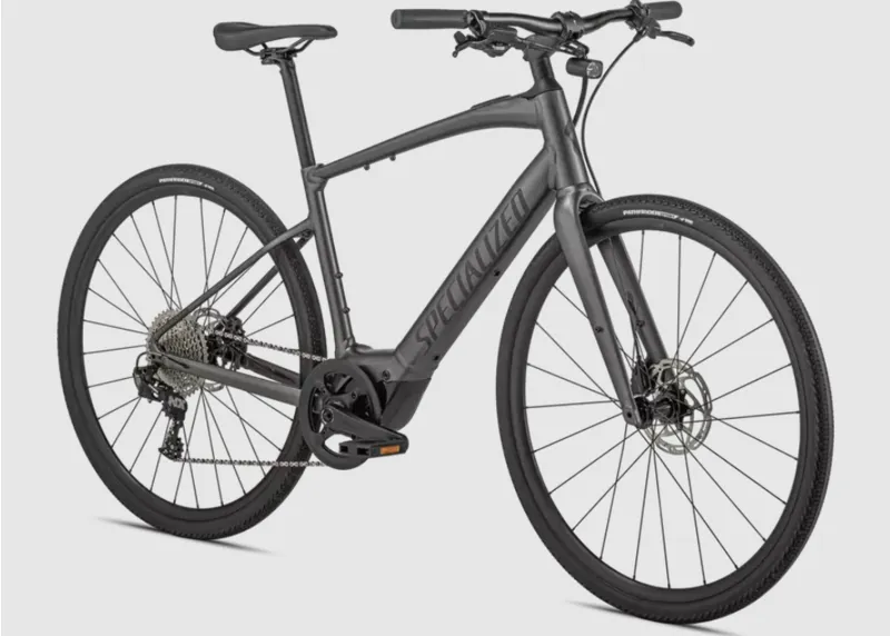 Specialized Turbo Vado SL 4.0 Electric Hybrid Bike 2024 in Smoke Black-3